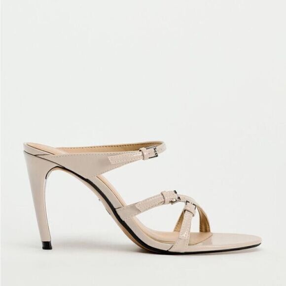 ZARA HEELED SANDALS WITH BUCKLES - Picture 3 of 8
